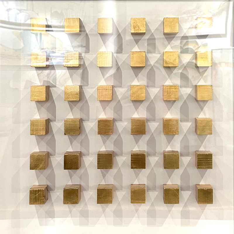 Characteristics of decorative paintings made of natural materials series