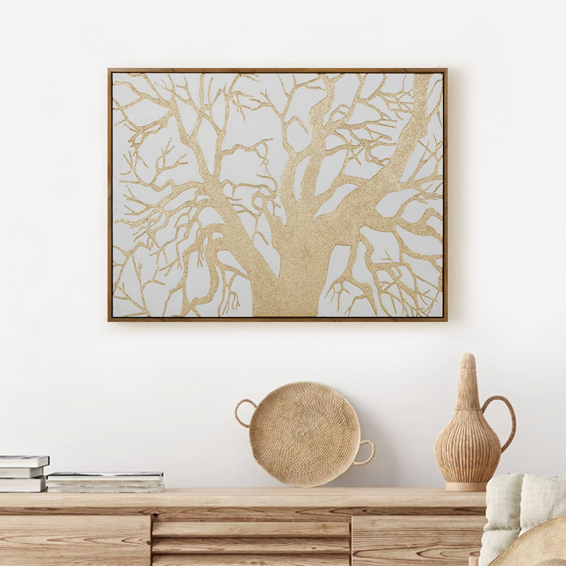 Gold foil hand drawn series